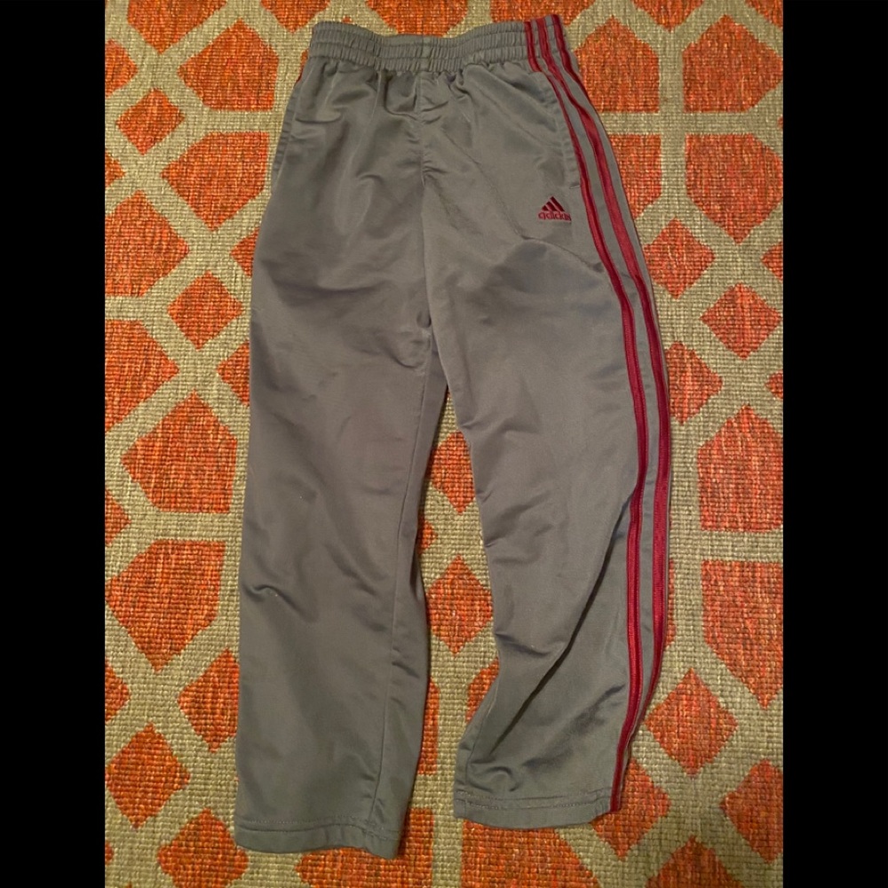 Boys size 7 adidas track pants